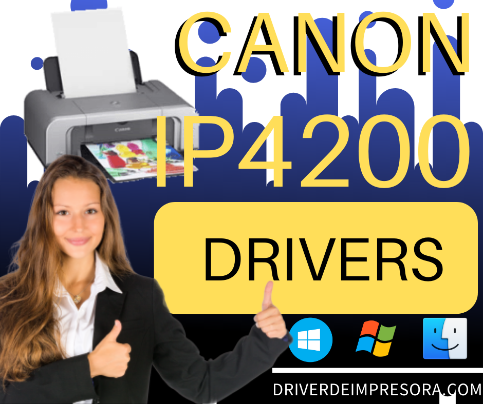 Descargar programa para instalar el Driver de Impresora Canon IP4200
