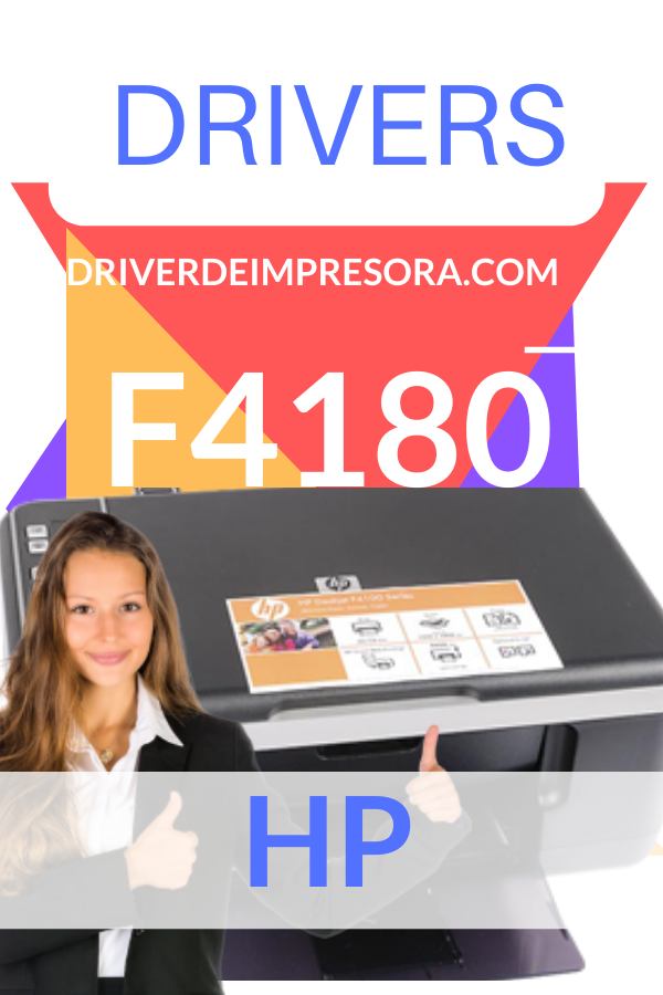 Descargar Gratis El controlador de impresora Hp Deskjet F4180