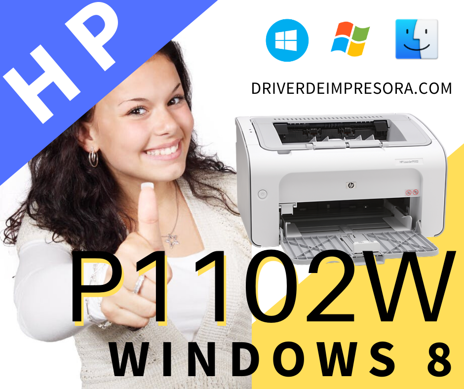 Instalador De  Driver Hp Laserjet P1102w Para Sistemas Windows 8