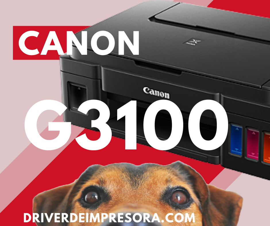 Programa de Instalacion Driver Canon G3100 Windows 10 Descargar Gratis